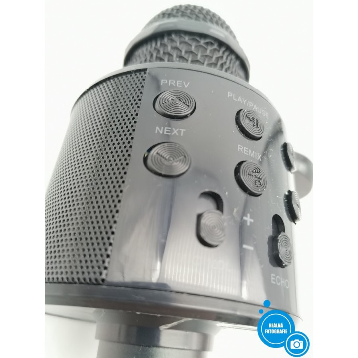 Mikrofon N-GEAR Sing Mic S20L, černá