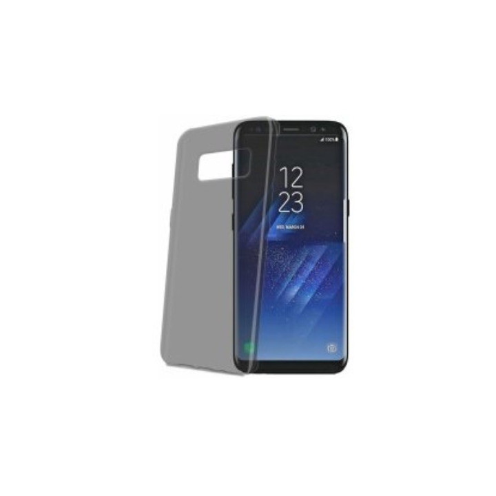 Ochranný silikonový obal na mobilní telefon Samsung Galaxy S8 Plus, průhledná