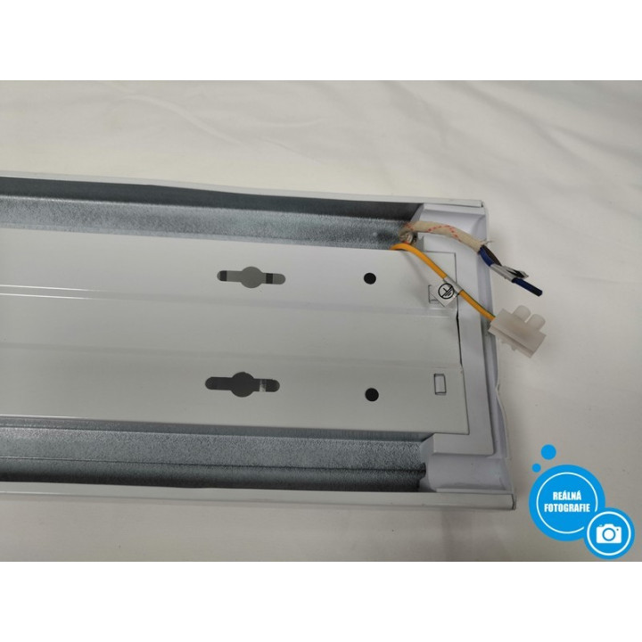 Stropní lineární osvětlení s mřížkou POGO LED G13, 2x36W , 123,6 cm