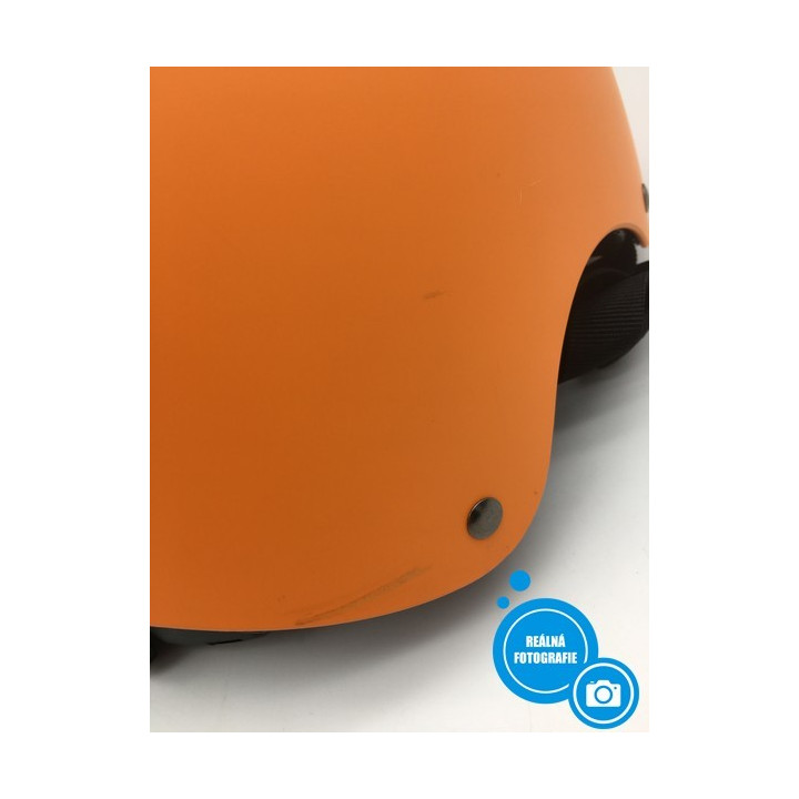 Dětská helma Crzko FX-001, 48-54cm /M, oranžová