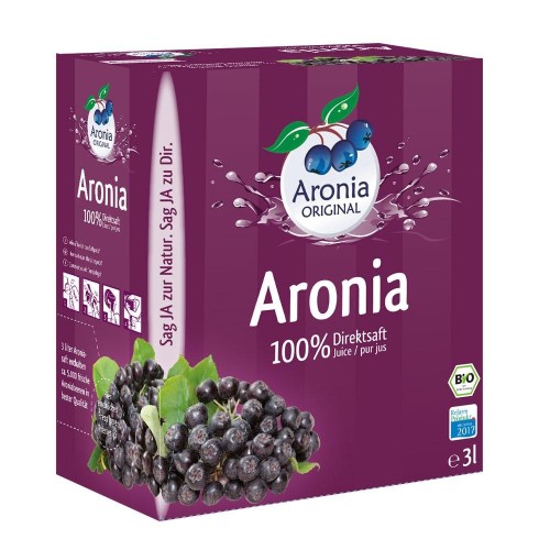 Ovocný džus Aronia 100%, 3l