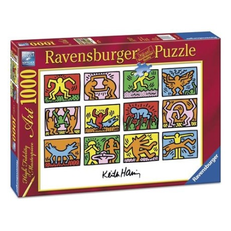 Puzzle Ravensburger Keith Haring, 1000 dílků
