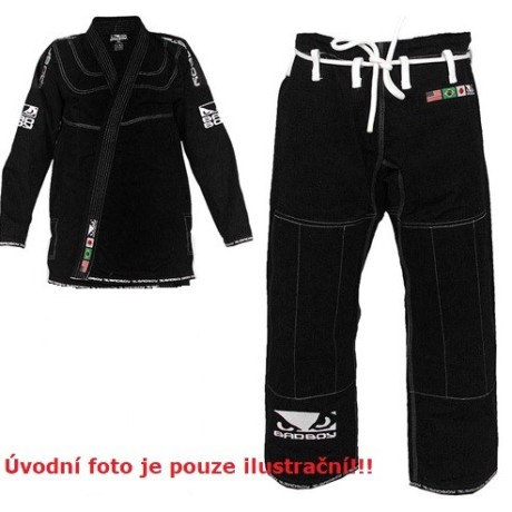 Kimono pro Jiu-Jitsu, Bad Boy, Brazilian Jiu Jitsu, černá