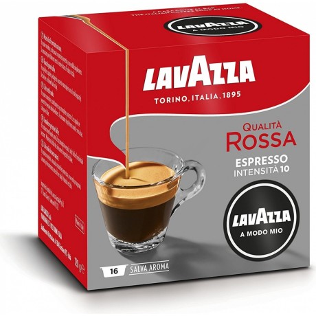 Kávové kapsle Lavazza A Modo Mio Qualita Rossa 10, 16ks