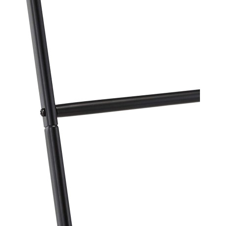Žebříkový věšák Amazon Basics DY122-BK, 160,5 x 45 cm, černá