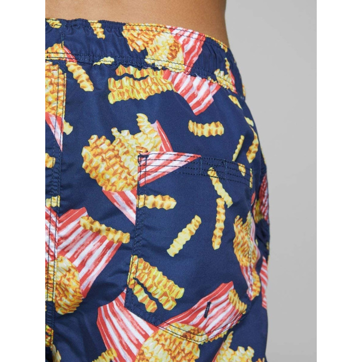 Pánské koupací kraťasy Jack&Jones jjiaruba jjswimshorts akm food, vel. EU 128