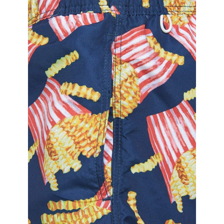Pánské koupací kraťasy Jack&Jones jjiaruba jjswimshorts akm food, vel. EU 128