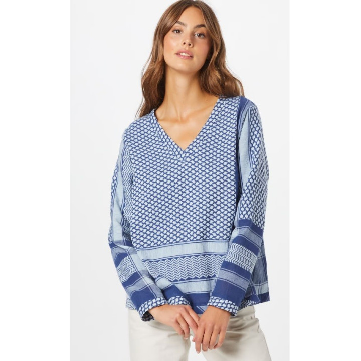 Dámská halenka Cecilie Copenhagen vel. XS - chladná modrá