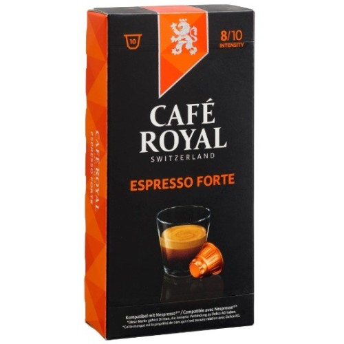 Kávové kapsle Café Royal Espresso forte 8/10, 10 kapslí