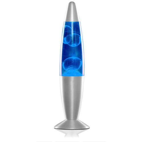 LED lávová lampa Innova Goods Home - 25 W, modrá