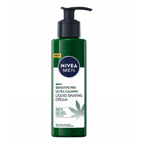 Ultra-zklidňující tekutý krém na holení Nivea Nivea Men Sensitive Pro Ultra Calming Liquid Shaving Cream, 200ml