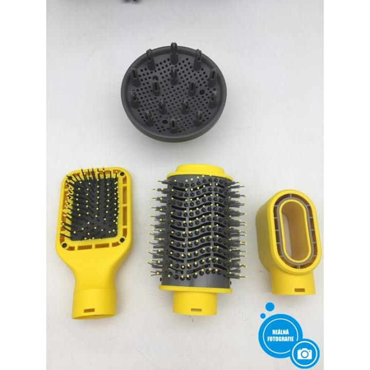 Horkovzdušný kartáč WeChip MS-DO5 4 v 1, 1000 W, žlutá
