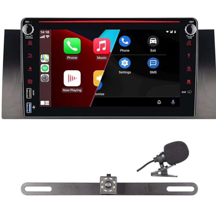 Bluetooth autorádio se zadní kamerou LXKLSZ H-9001