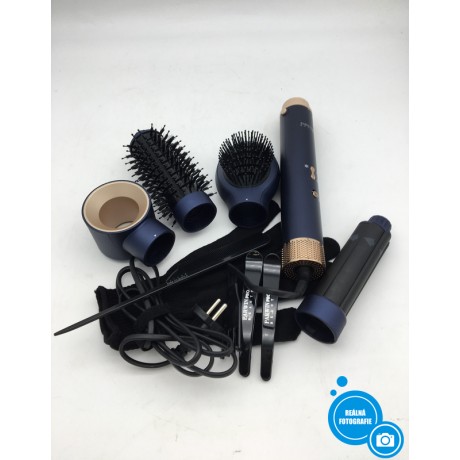 Vysoušeč vlasů 4v1 Parwin Po Beauty DE-PW-AB0326-4P-DB, modrá