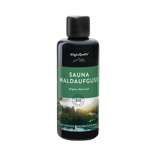 BIO 100% esenciální olej do sauny AllgäuQuelle vůně lesa, 100ml