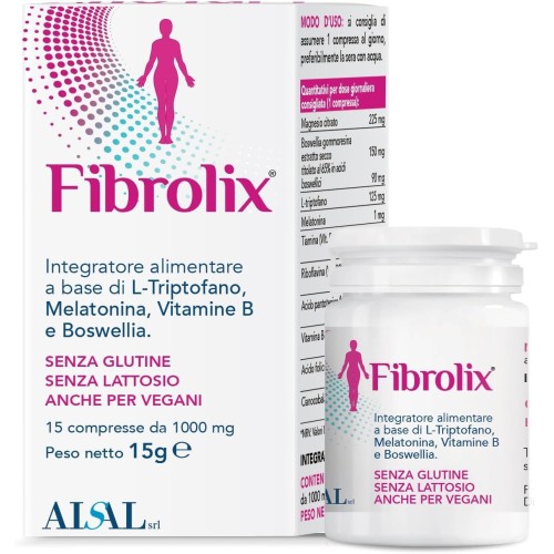 Doplněk stravy pro uvolnění svalů Fibrolix, 15 tablet