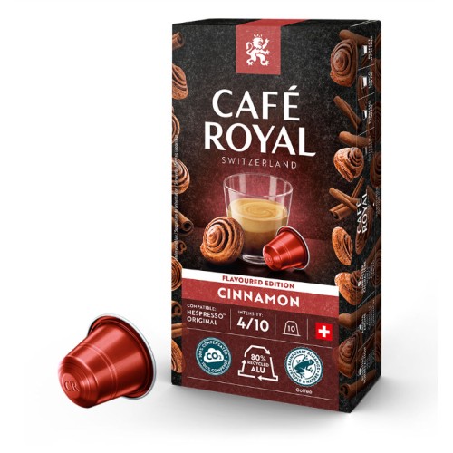 Kávové kapsle Café Royal Cinnamon, 10 kapslí