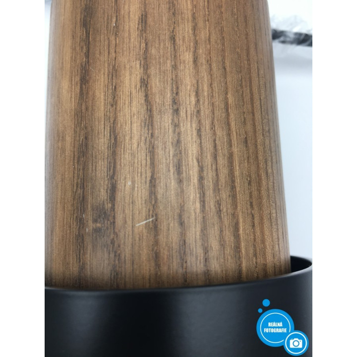 LED závěsné svítidlo Matiere GU10, černohnědá