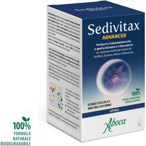 Sedivitax Advanced Aboca, 70 kapslí