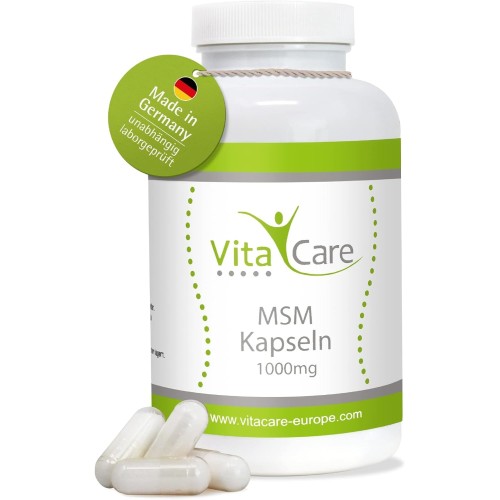 Doplněk stravy VitaCare MSM kapseln, 120 kapslí