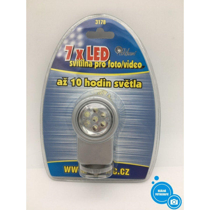 Svítilna pro foto/video PaVexim 3178, 7 x LED
