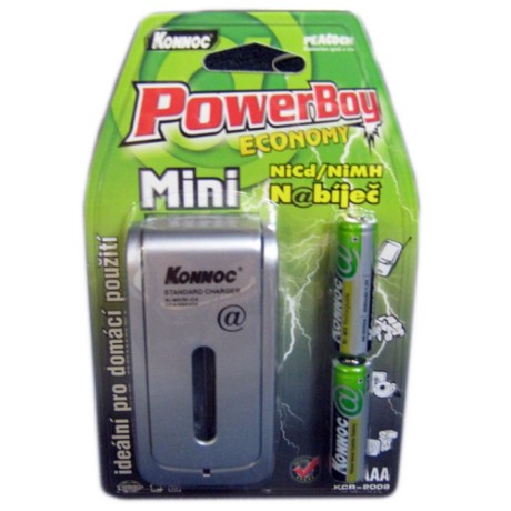 Nabíječka baterií Konnoc Powerboy Economy Mini AA/AAA