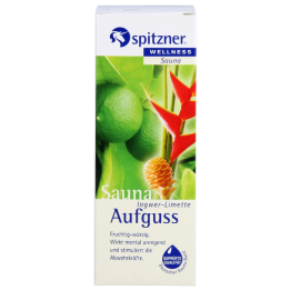 Saunová infuze Spitzner, 190 ml, zázvorovo-limetková
