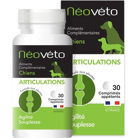 Přírodní tablety pro psy trpící osteoartrózou Néovéto, 30 tablet