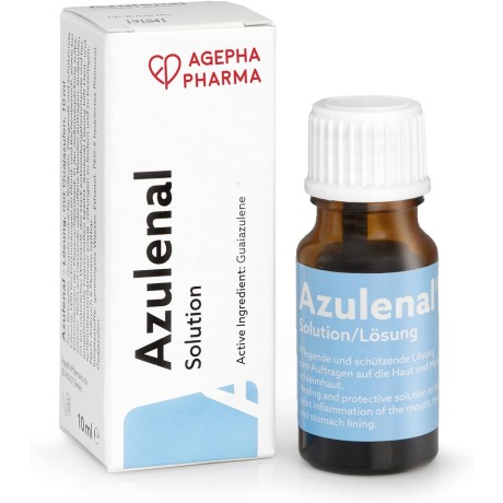 Přírodní léčivo s hojivými účinky Agepha Pharma Azulenal Solution, 10 ml