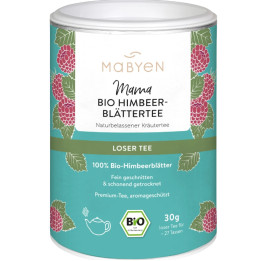 Sypaný bylinný čaj z maliníku Mabyen Mama, 30 g