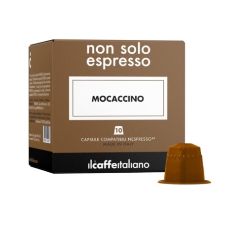 Kávové kapsle ilcaffeitaliano Mocaccino, 10 kapslí