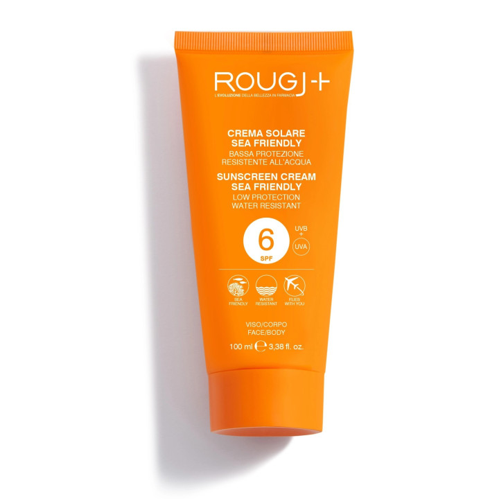 Opalovací krém Rougj Crema Solare Sea Friendly SPF6, 100 ml