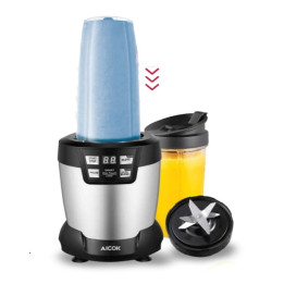 Smoothie mixér Aicok WBL-003, 1200 W, stříbrná