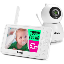 Dětská videochůvička Sainlogic S-M-1, 1080P HD, bílá