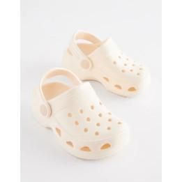 Dětská nazouváky Crocs Next, bílé, velikost 25,5