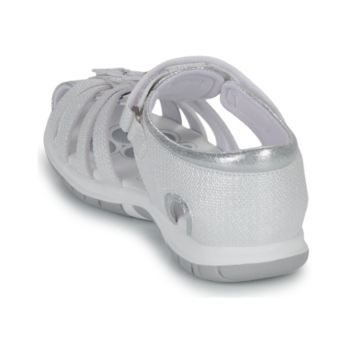 Dětské sandály Chicco Sandal Flavia, barva bílá/stříbrná, vel. EU 21