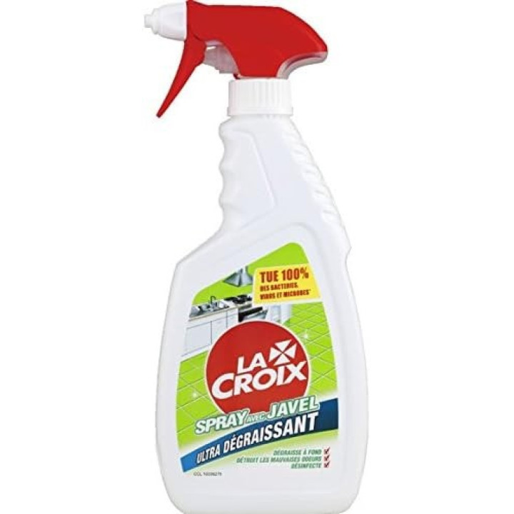 Sprej s ultra odmašťujícím bělidlem La Croix Degreaser Spray, 500 ml