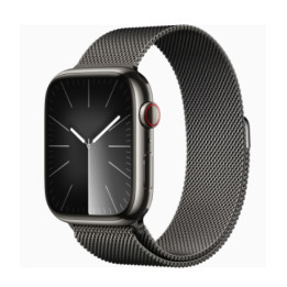 Náhradní řemínek k chytrým hodinkám Apple Watch, 45 mm, černá