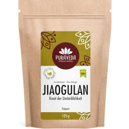 Čaj do koupele Puraveda Jiaogulan bath tea, 125 g