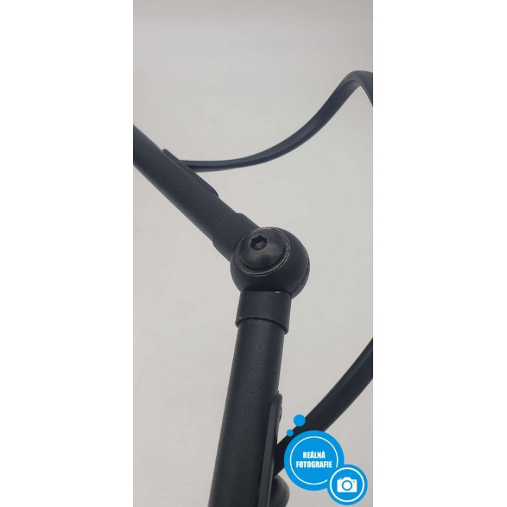 Stojací lampa Priddy Eglo 49471, 40W, černá