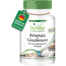 Doplněk stravy Fairvital Bittersalz and Glaubersalz, 90 kapslí