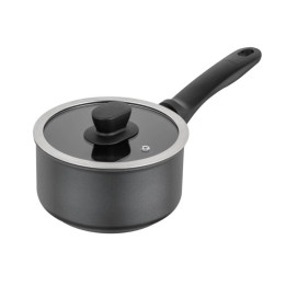 Hrnec s rukojetí Kuhn Rikon New Life, 18cm, 2l, černá