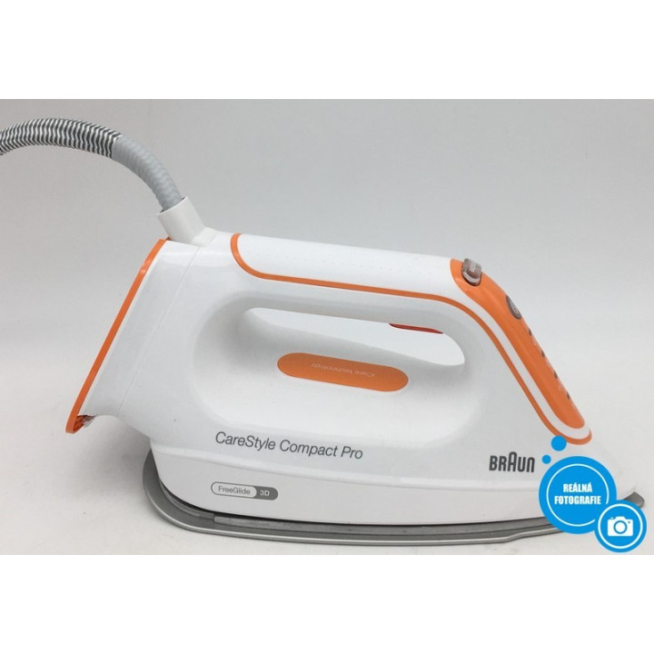 Parní žehlička Braun IS 2561WH CareStyle Compact Pro FreeGlide 3D, bílá