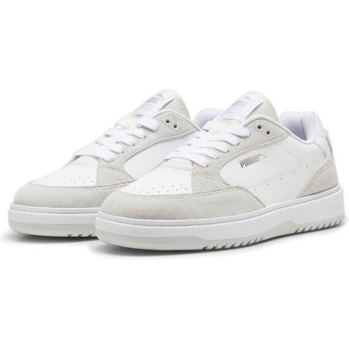 Dámské tenisky Puma Doublecourt Soft VTGWns, vel. EU 37,5, bílá/šedá