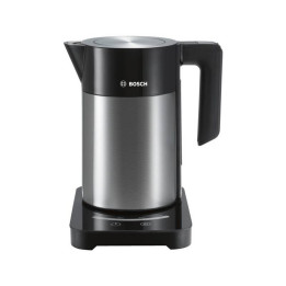 Rychlovarná konvice Bosch TWK7203, 2400 W, černá/nerez