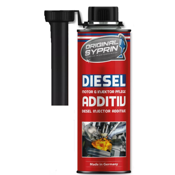 Aditiva do nafty Original Syprin Diesel Motor a Injector Additiue, 250 ml