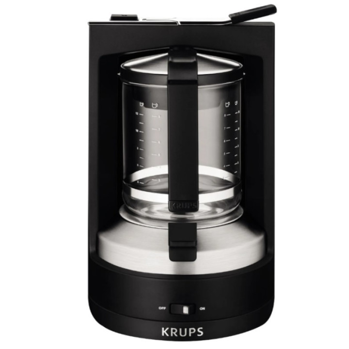 Kávovar Krups T8 KM468, 850W, 1l, černá