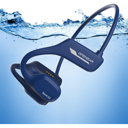 Bluetooth voděodolná sluchátka OpenEar Bone X2, 5V, modrá