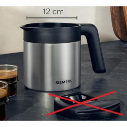 Termo konvice Siemens TZ40001 ke kávovarům EQ.500, EQ.700, EQ.9 plus, 1 L