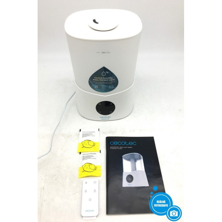Zvlhčovač vzduchu Cecotec BreezeCare 2600 Light Smart 05631, 25W